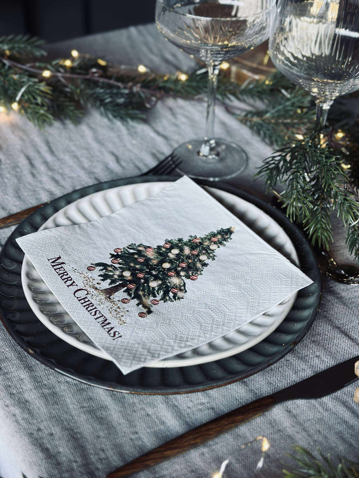 Servetten Kerstboom - 20 stuks
