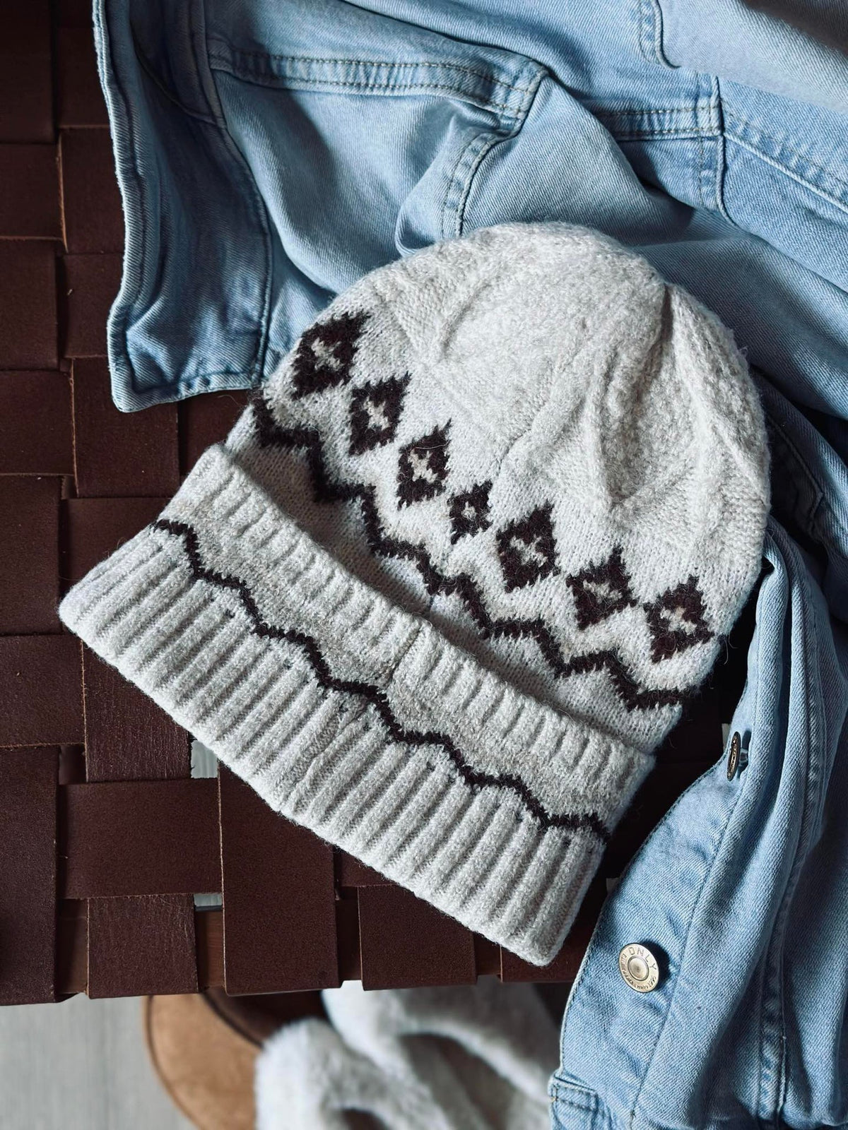 Muts - Creme / brown