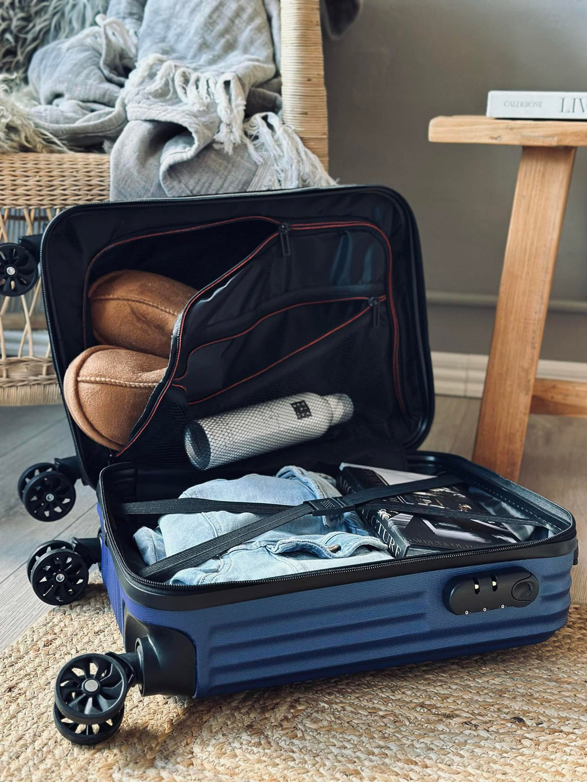 Koffer Trolley - Blue