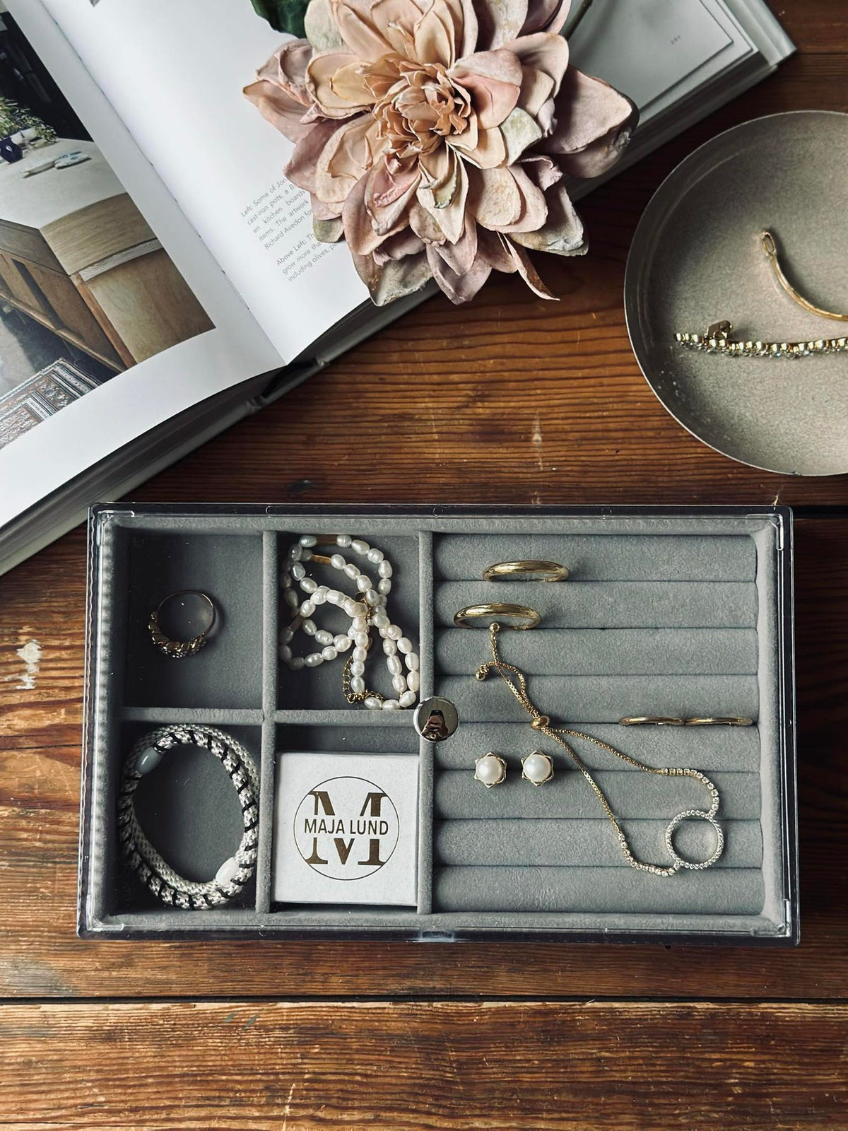 Sieraden opbergdoos met deksel