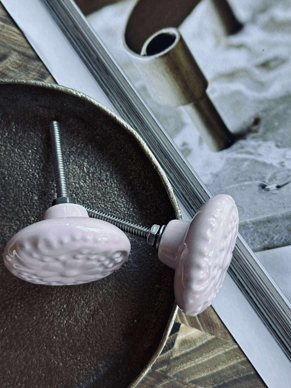 Greb Rosa keramiek - 2 stuks