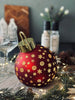 Kerstbal met LED-licht - Rood