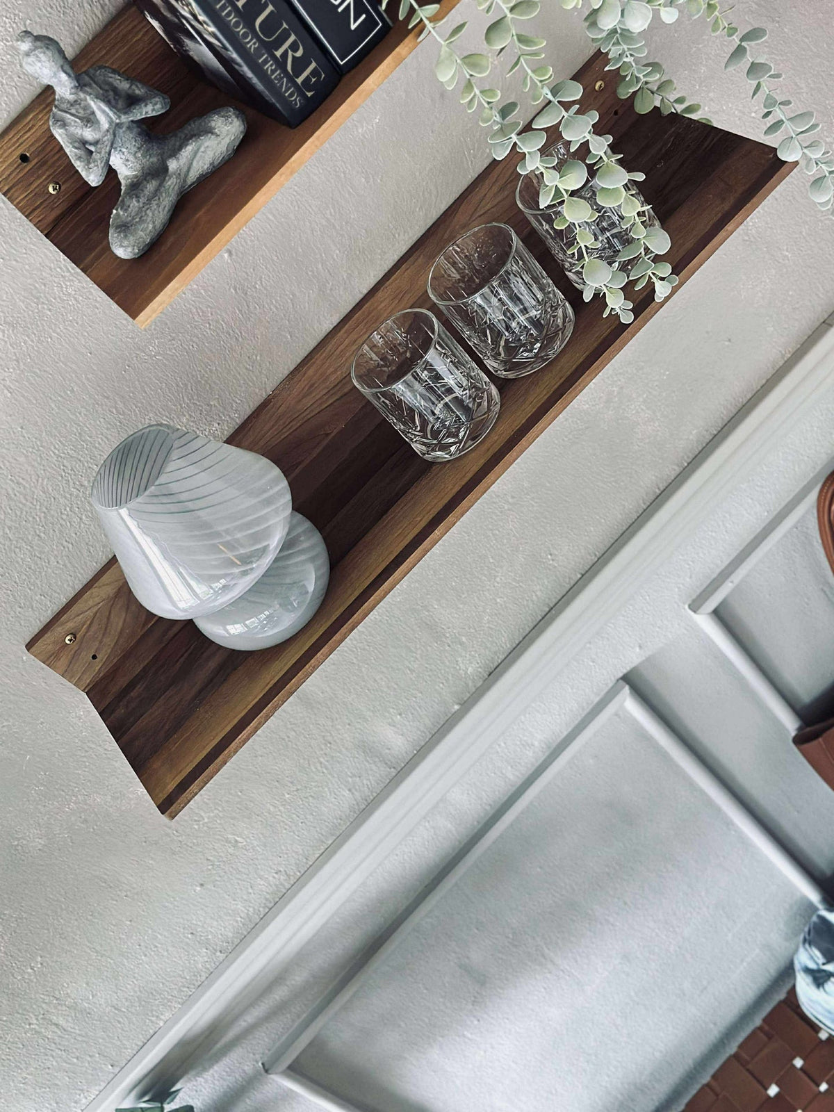Wandplank noten