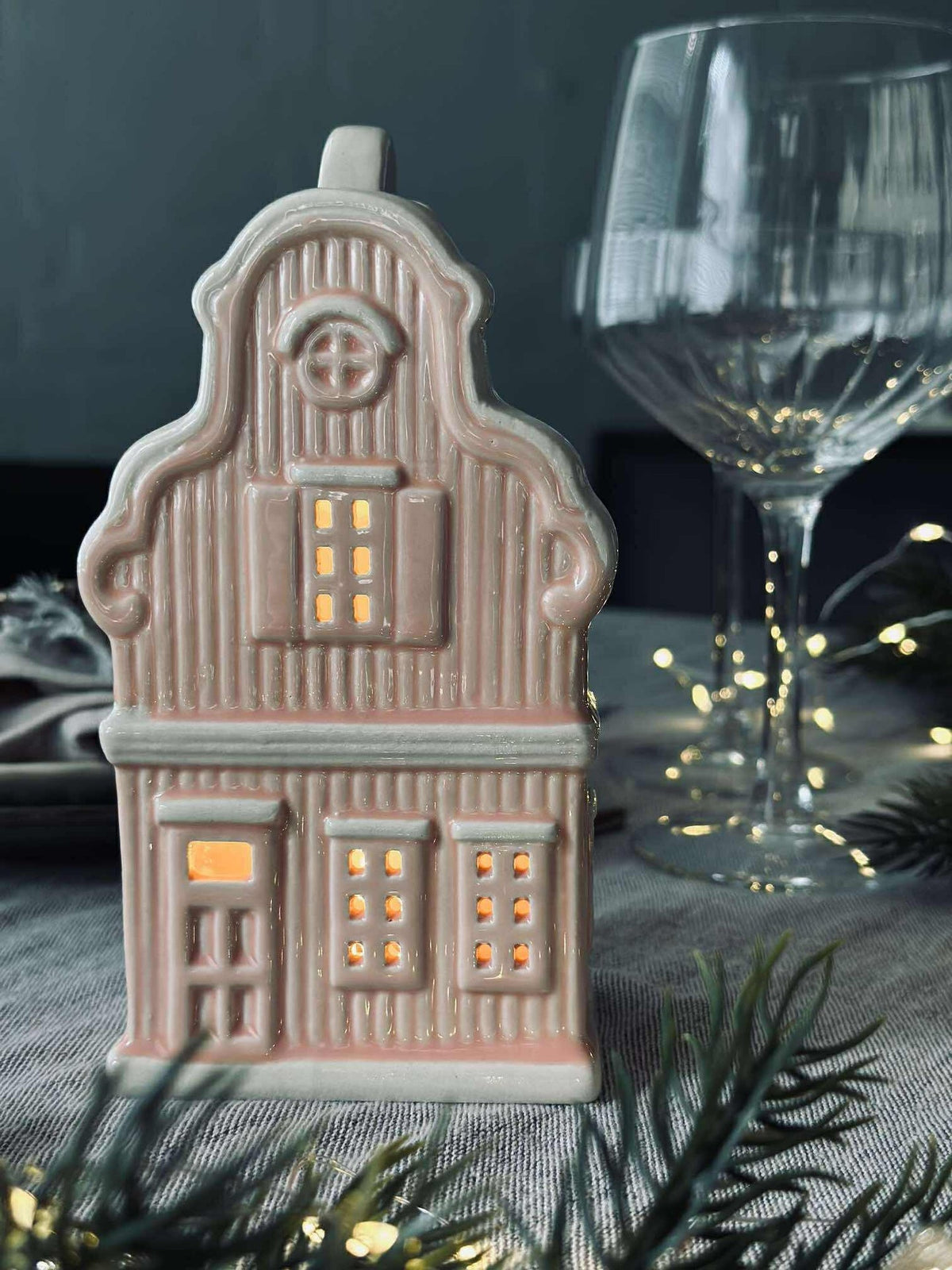 Lichthuisje met led  - Pastel Color MIX