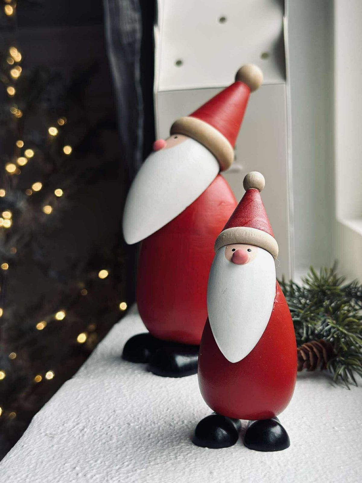 Kerstman - wood
