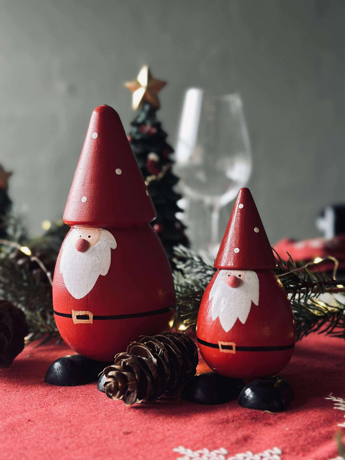 Kerstman - wood