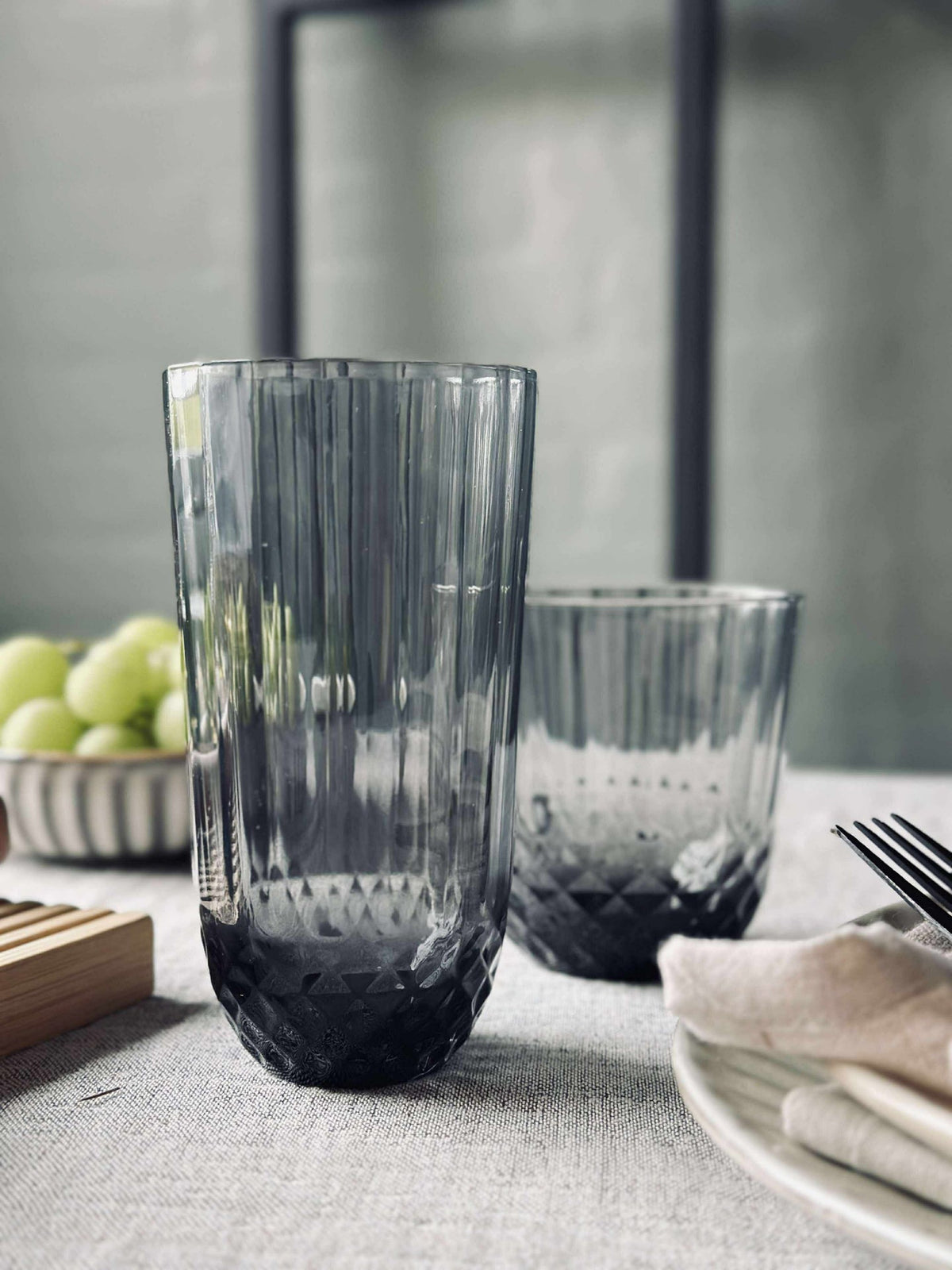 Waterglas Sanna grey