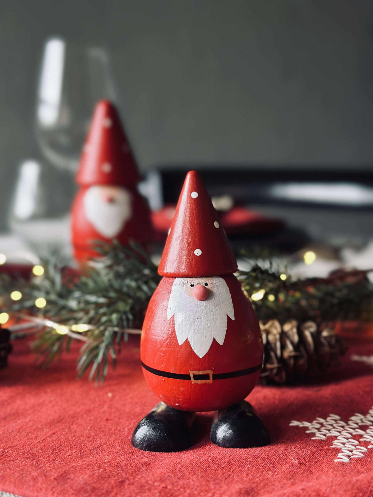 Kerstman - wood