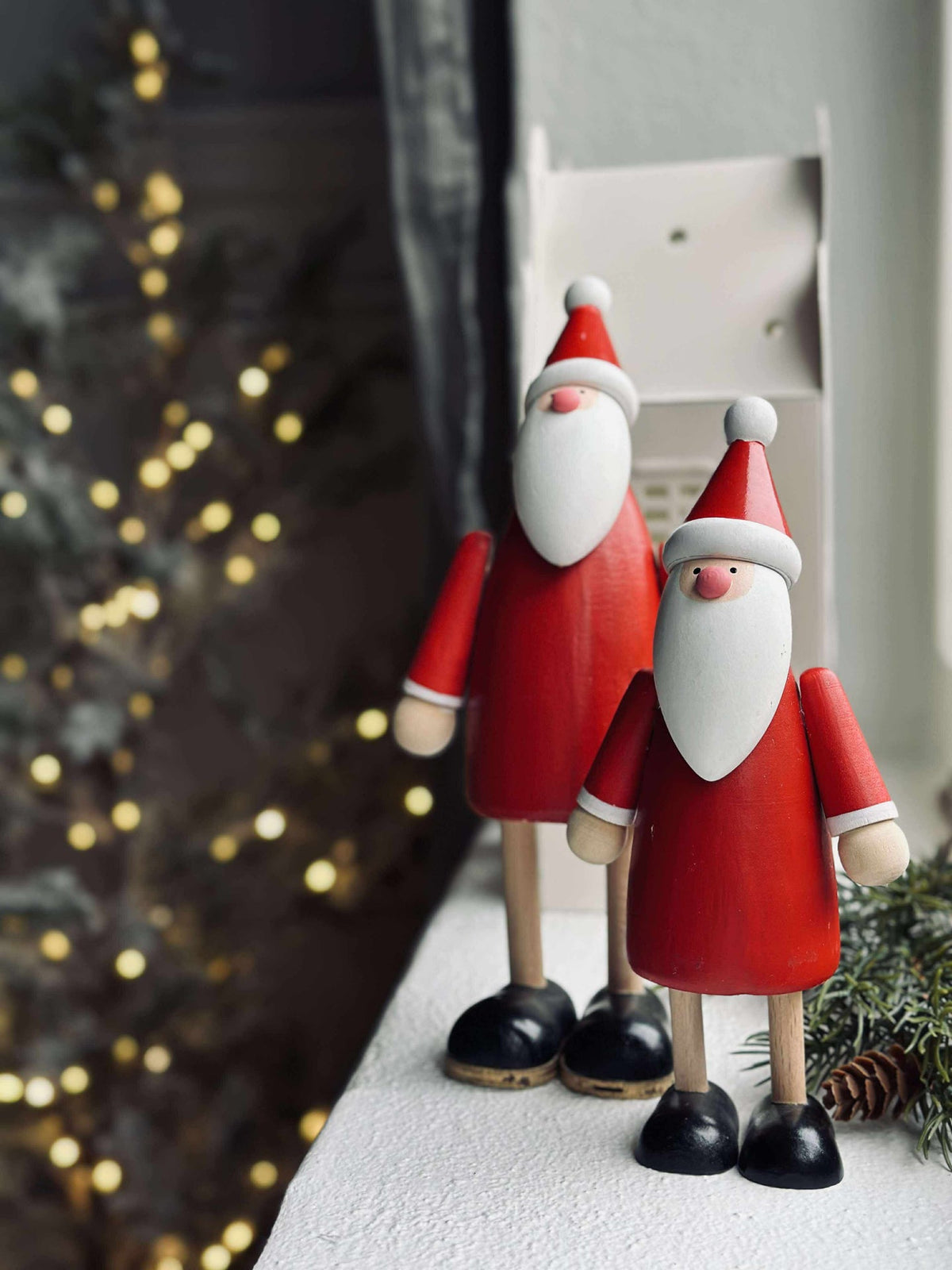 Kerstman - Wood
