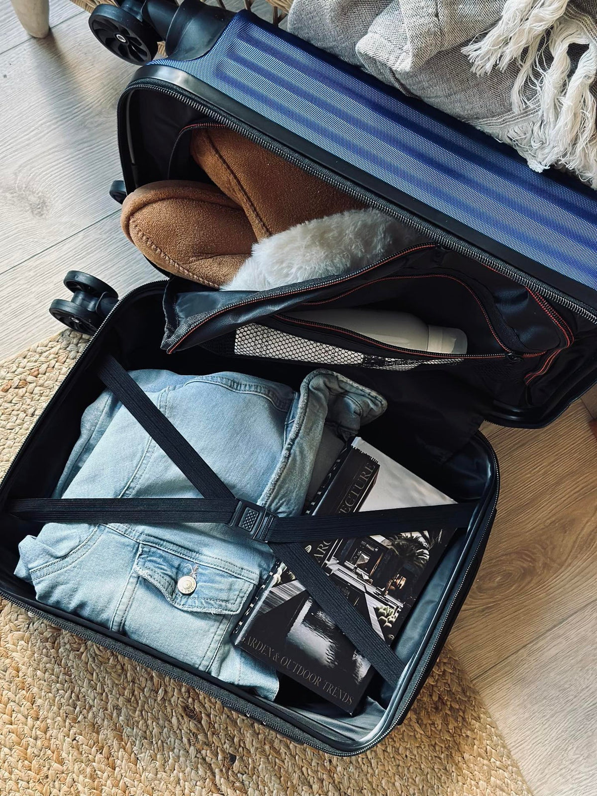 Koffer Trolley - Blue