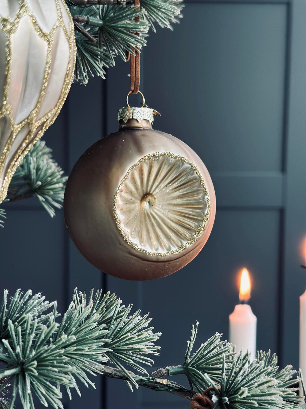 Glazen kerstballen GOLD - Verpakking van 3 stuks