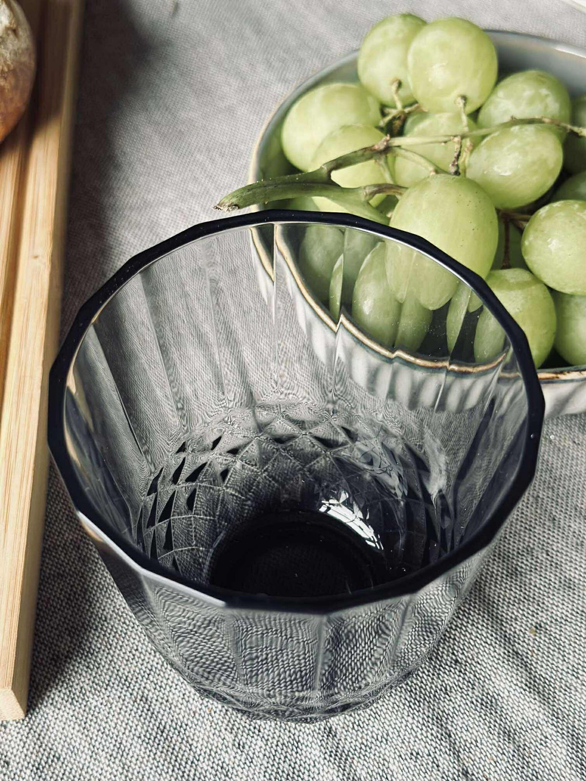 Waterglas Sanna grey 345 ml.