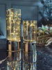 Lantaarns MAGIC met LED - Set van 2 stuks