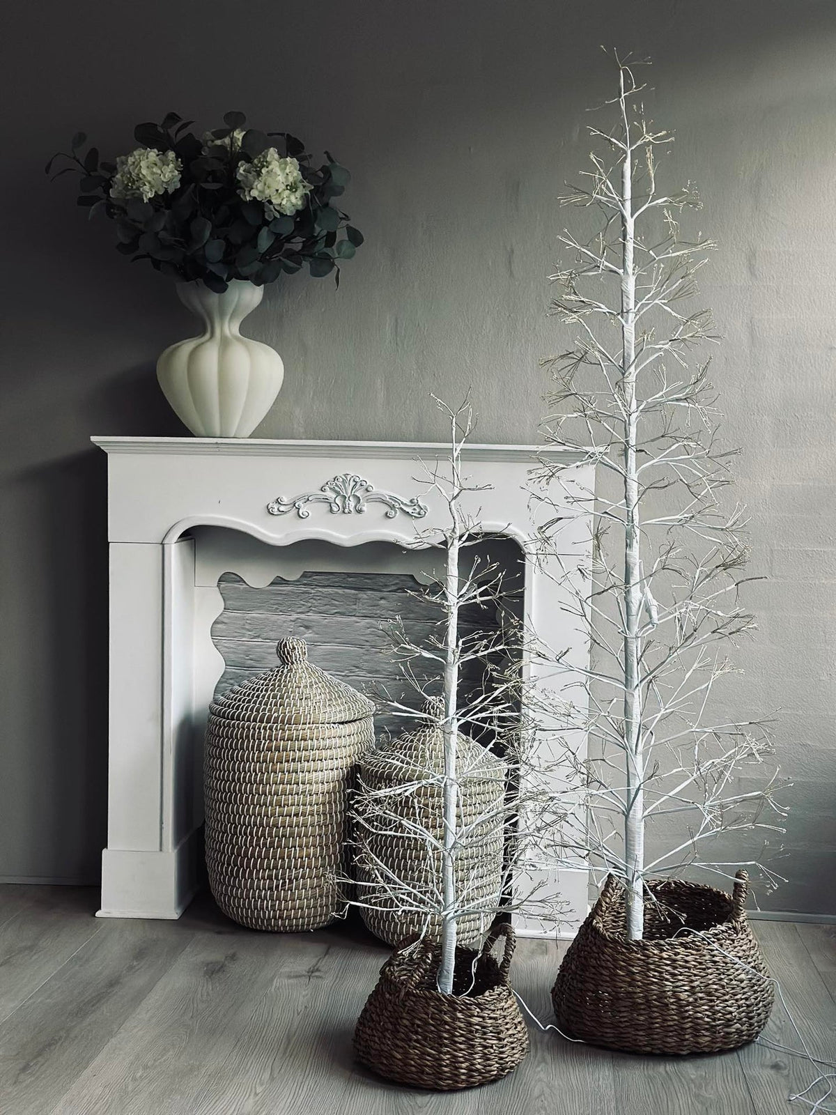 Kerstboom met 1600 ledlampjes - Wit