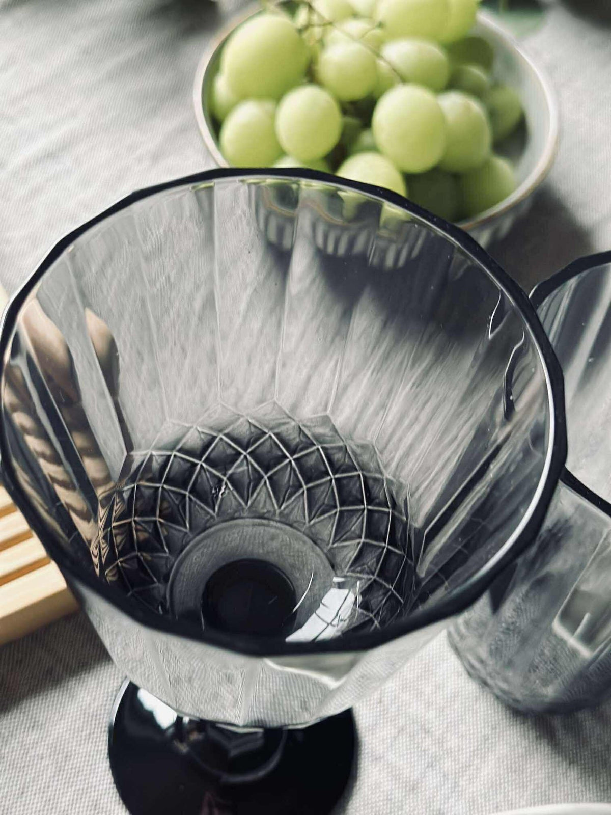 Wijnglas Sanna grey