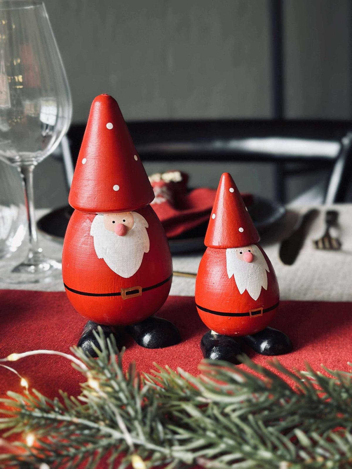 Kerstman - wood