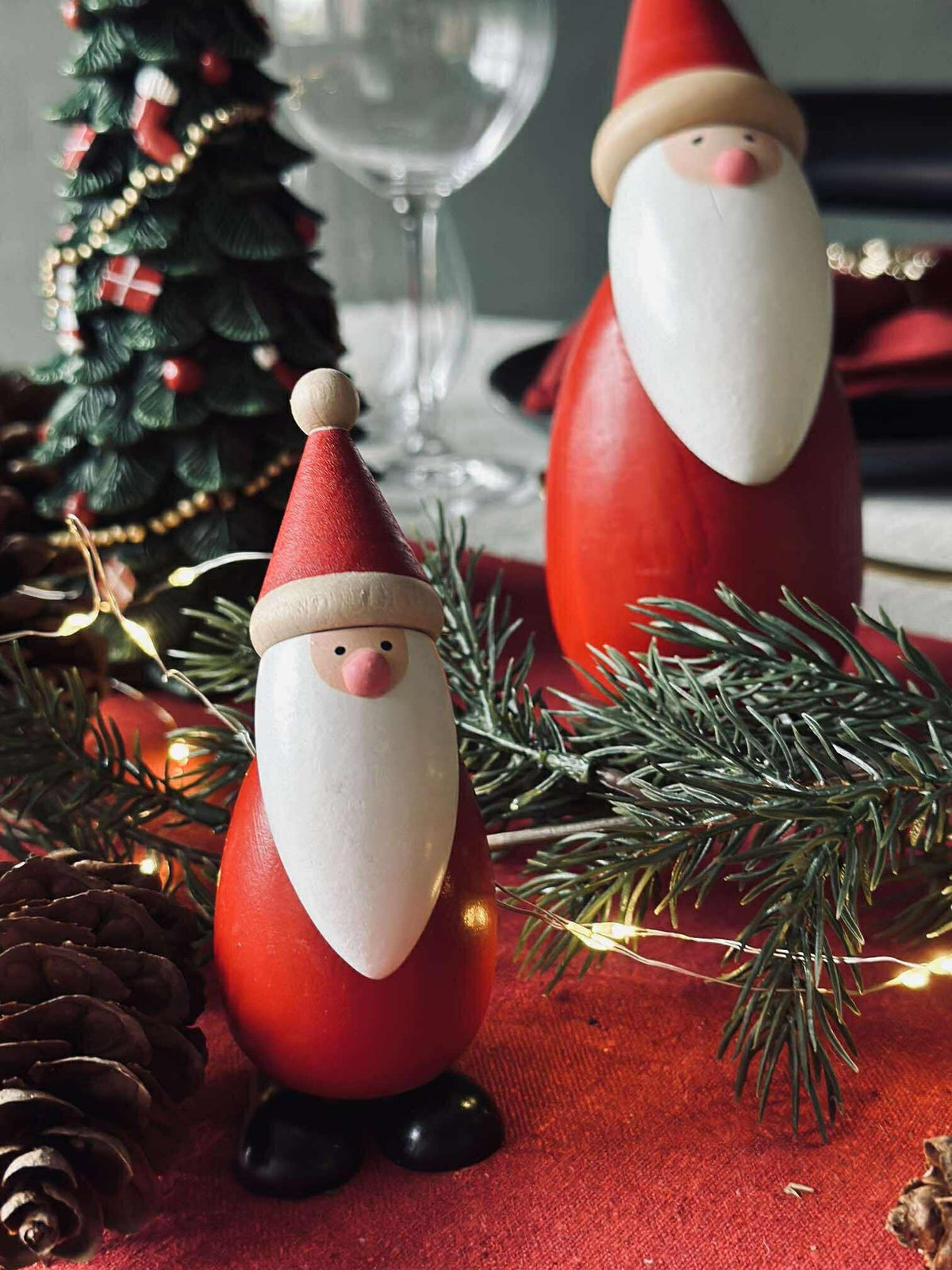Kerstman - wood