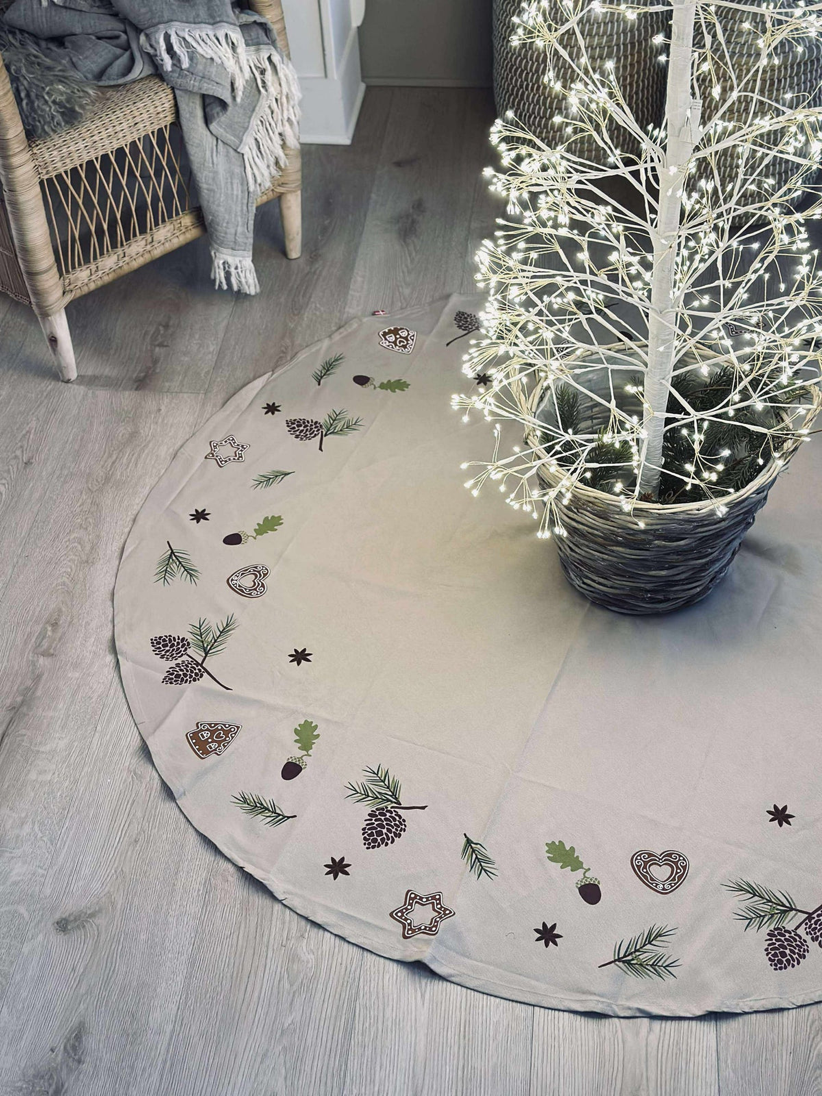 Kerstboompkleed dia 140cm