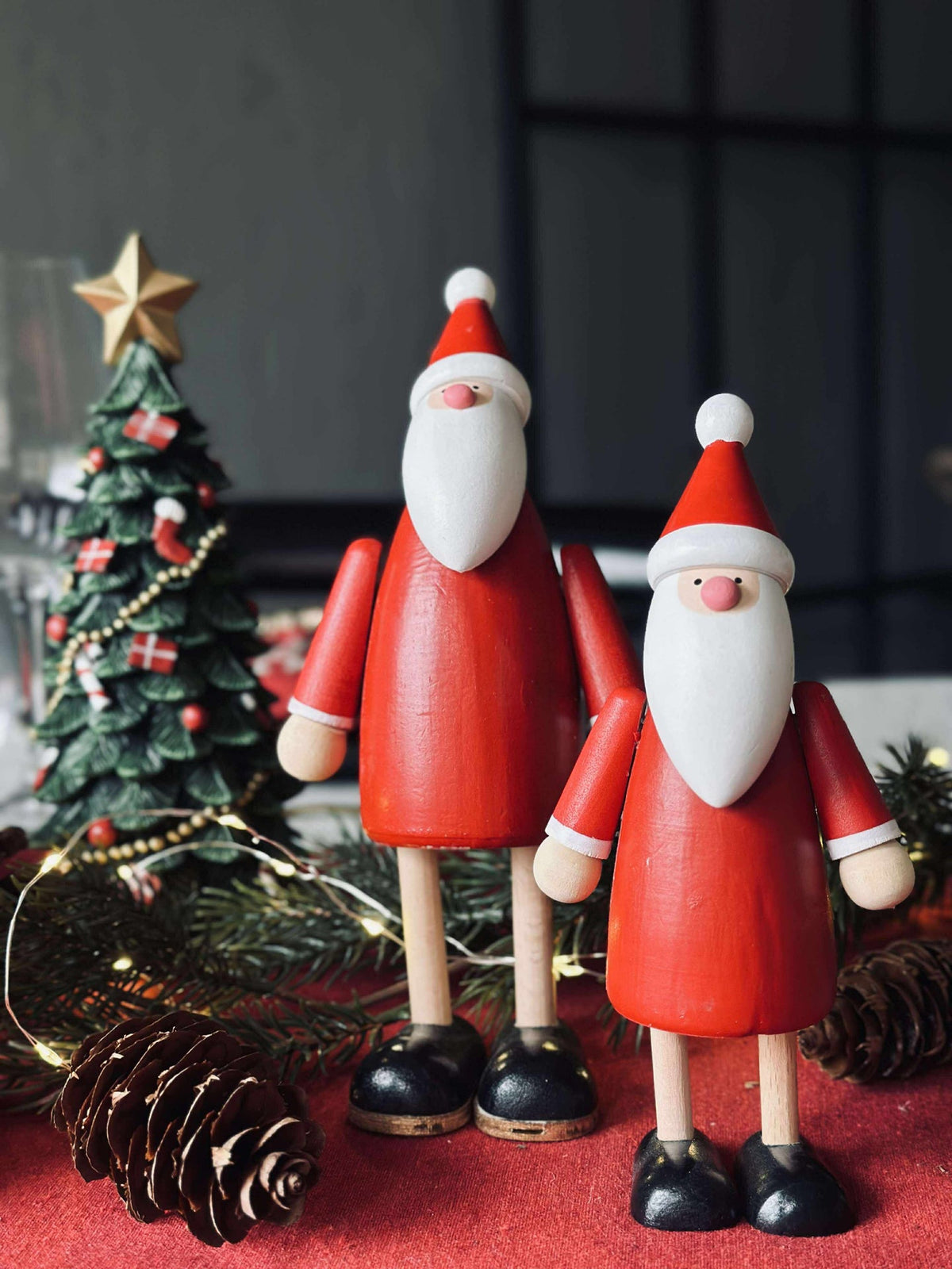 Kerstman - Wood