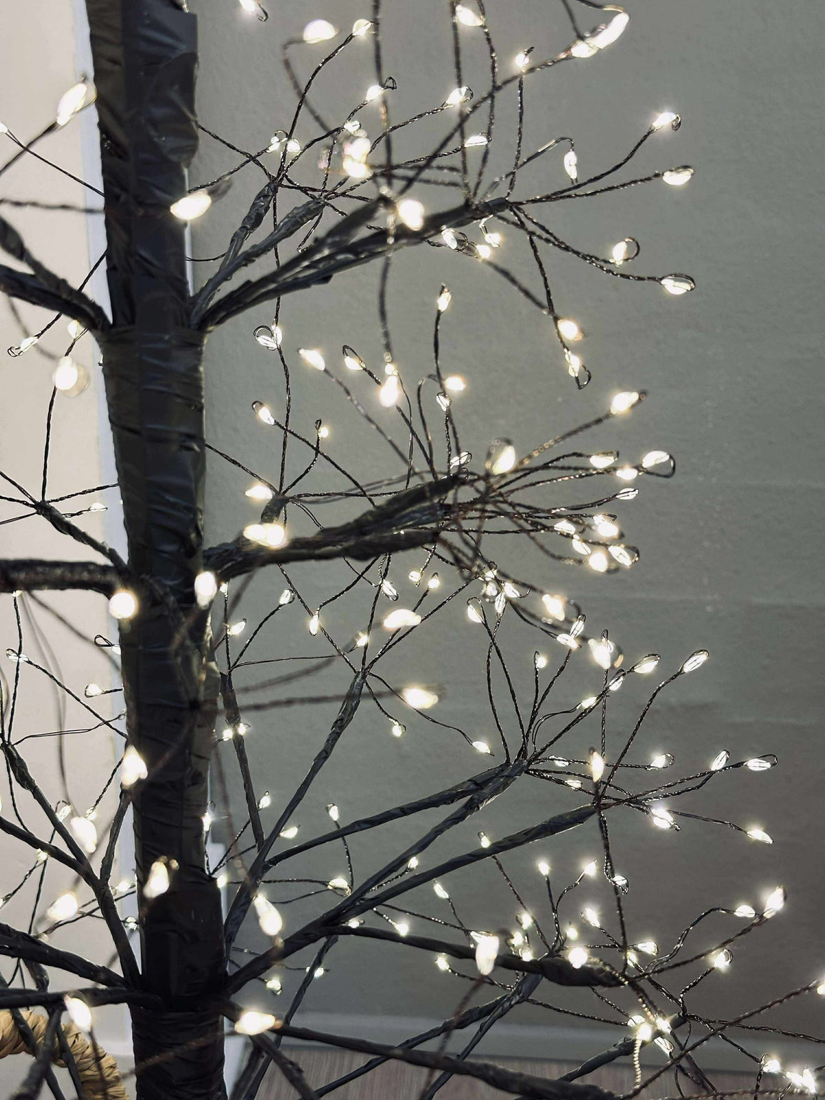 Kerstboom met 1600 ledlampjes - Black