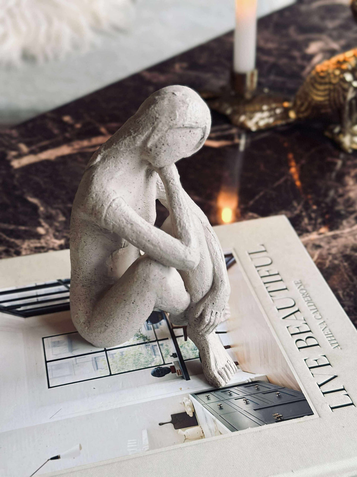 Figuur - Beige mix