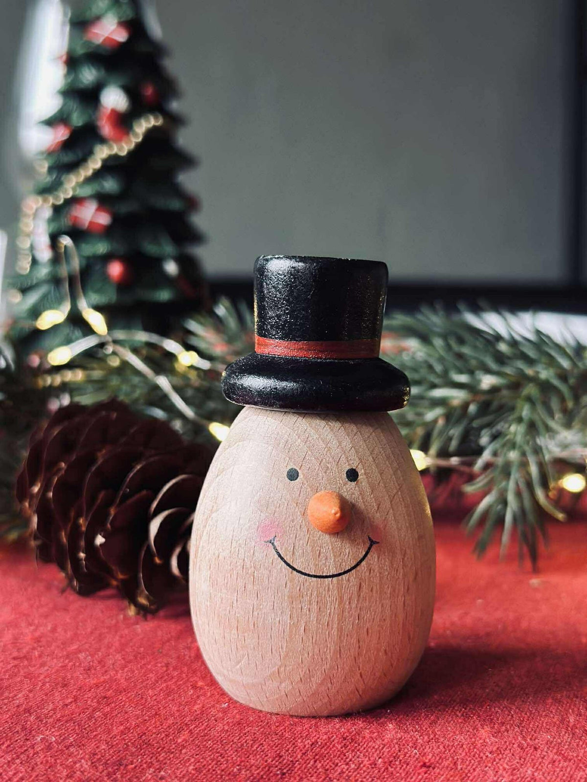 Snowman - wood