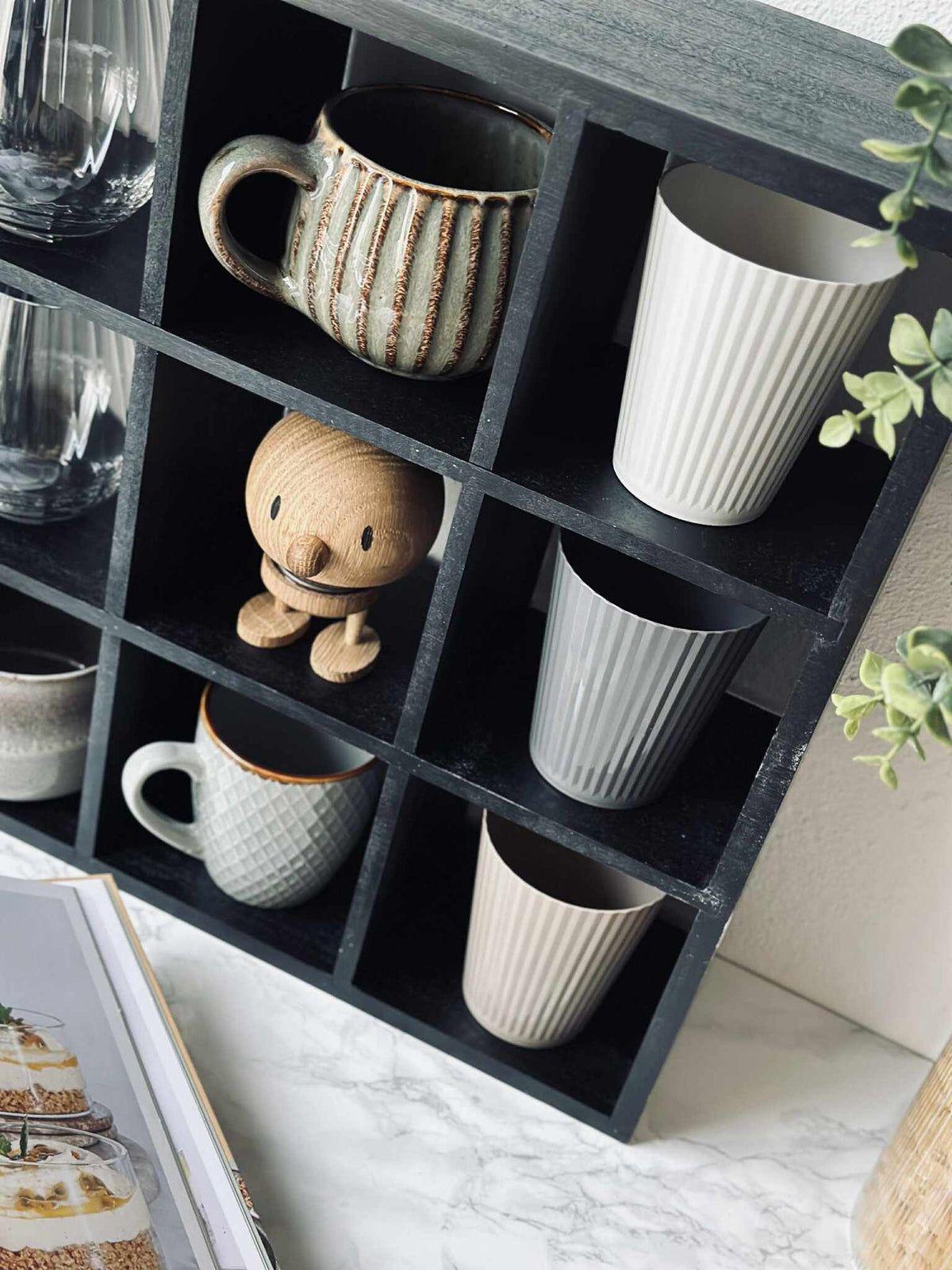 Beker Norma stone grey - 3 st.