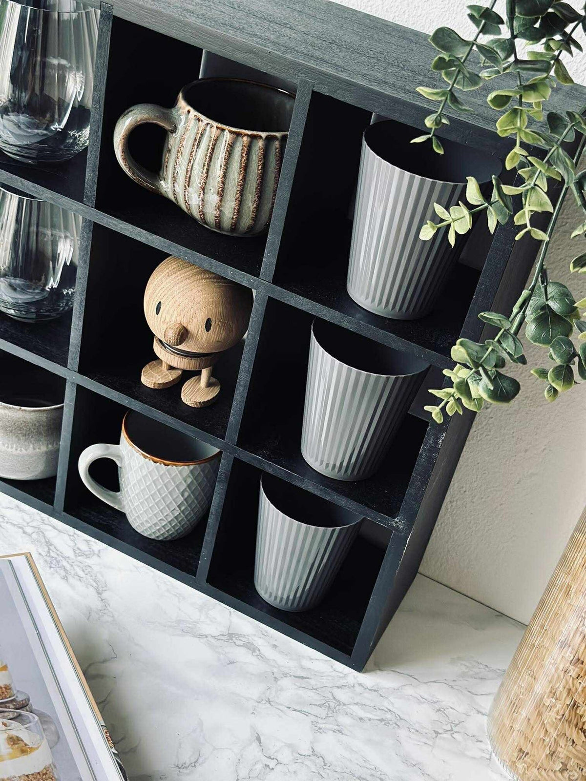 Beker Norma stone grey - 3 st.