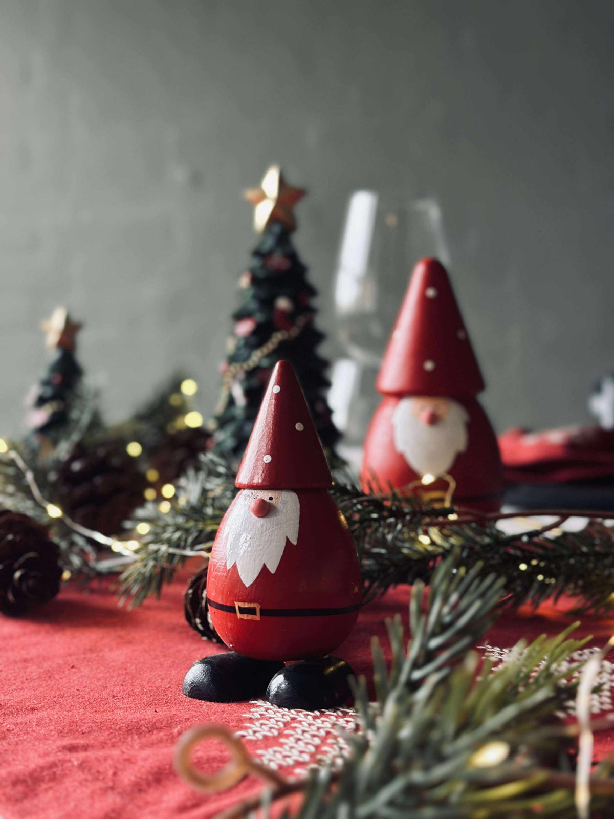 Kerstman - wood
