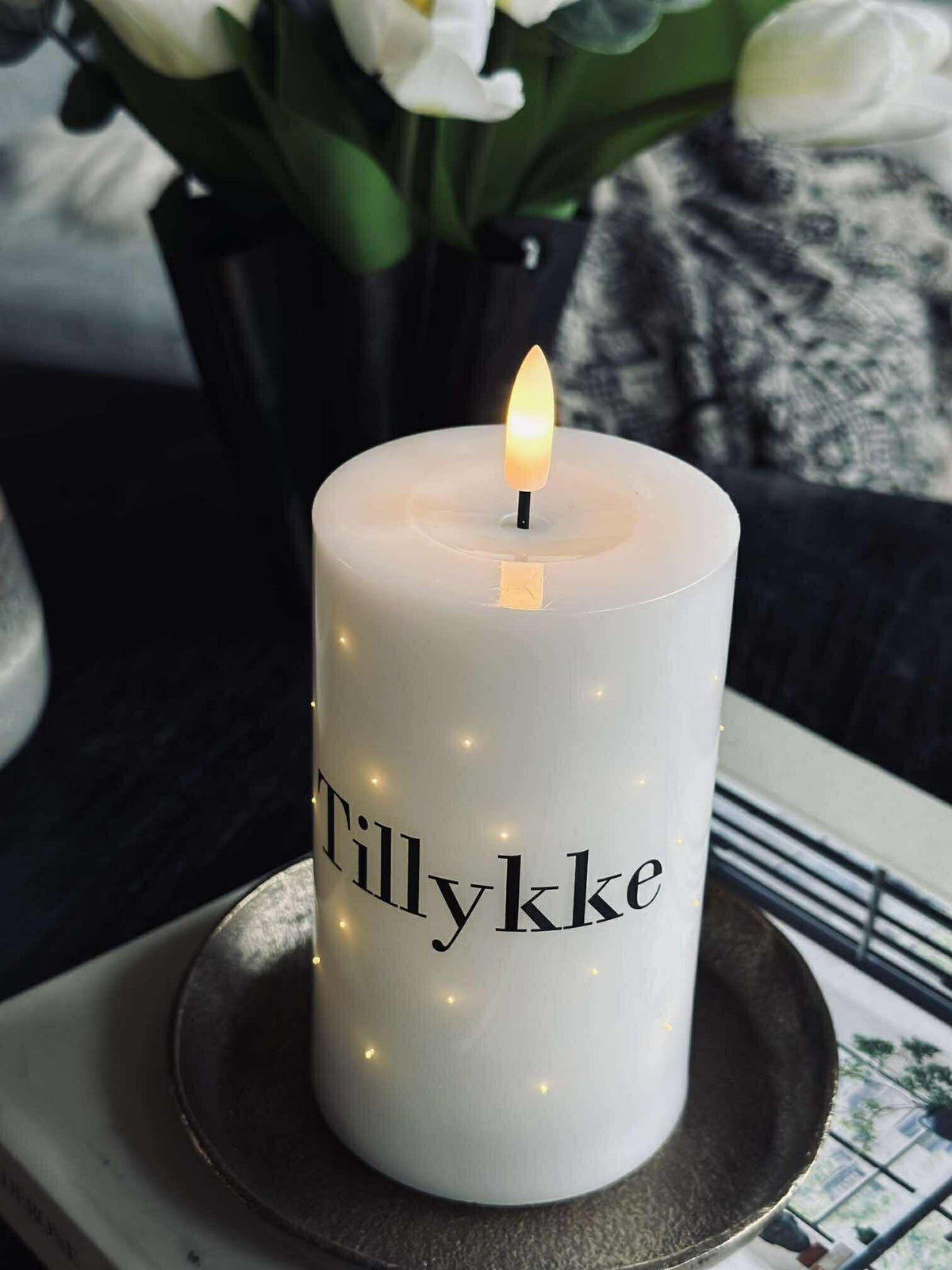 LED stompkaars TWINKLE - Gefeliciteerd