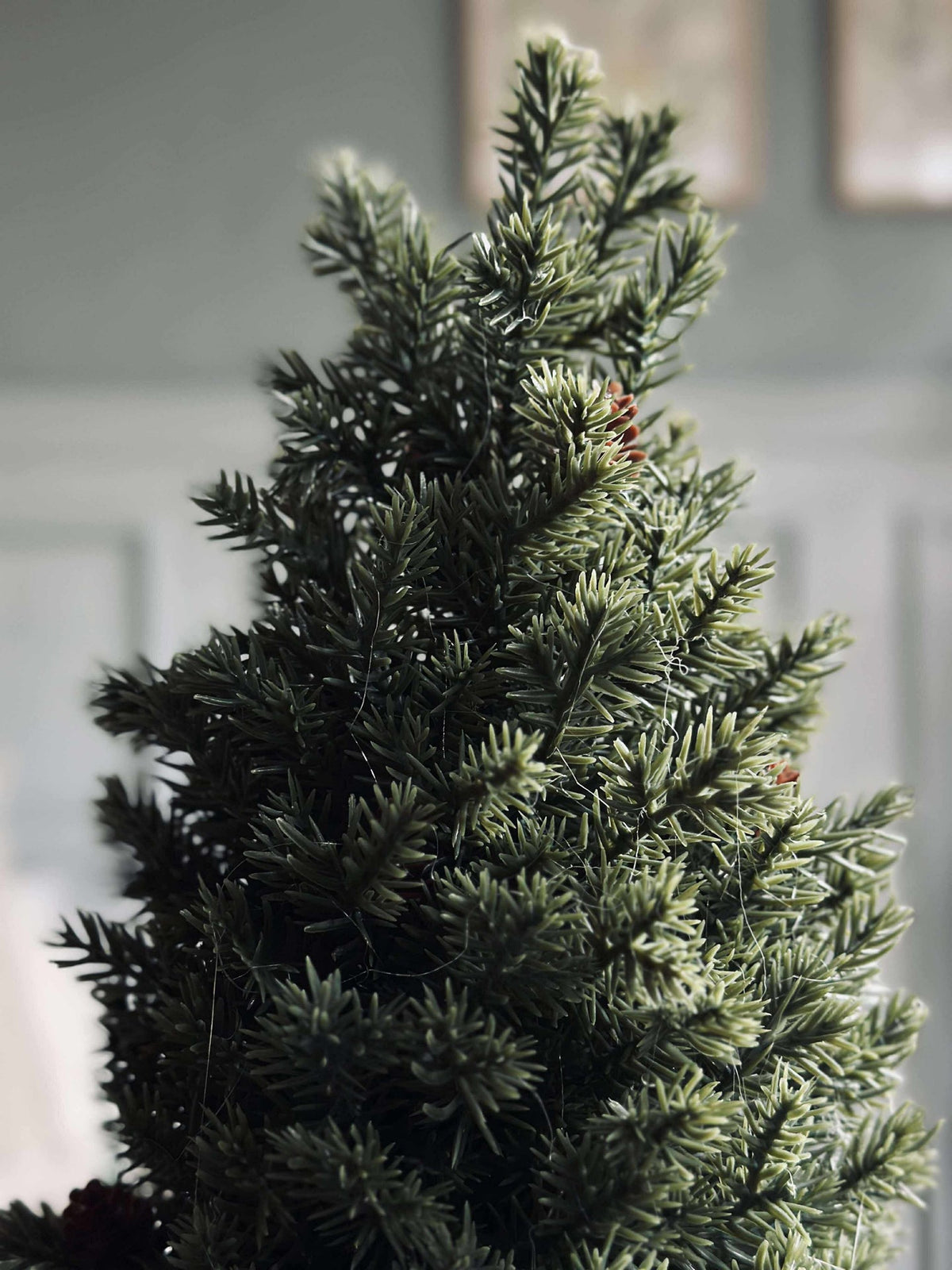 Kerstboom met lichtsnoer - 50 cm.