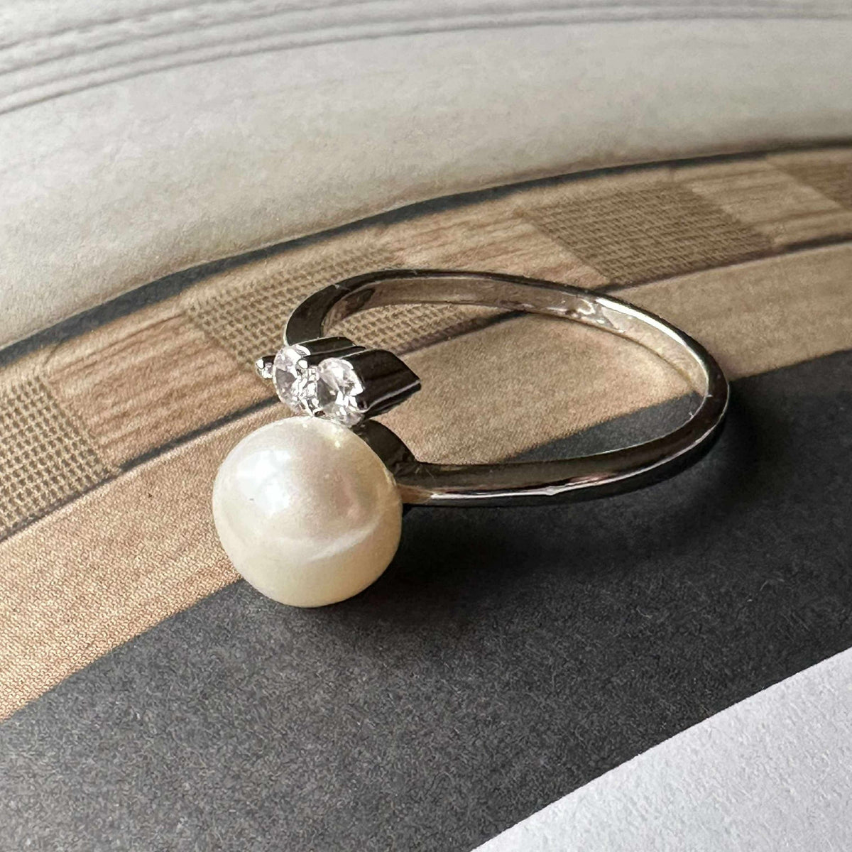 Ring Rini - Verstelbaar met zoetwaterparels