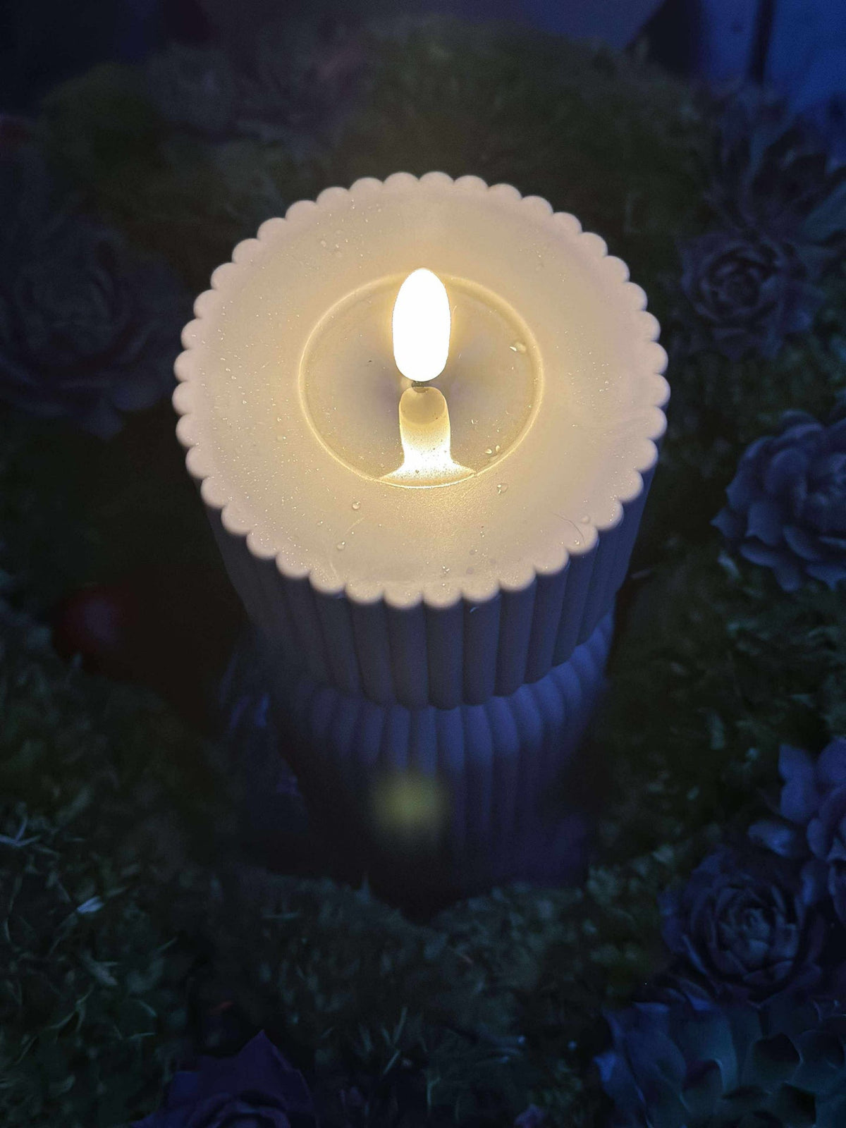 LED Stompkaars Grijs zandloper - Buiten