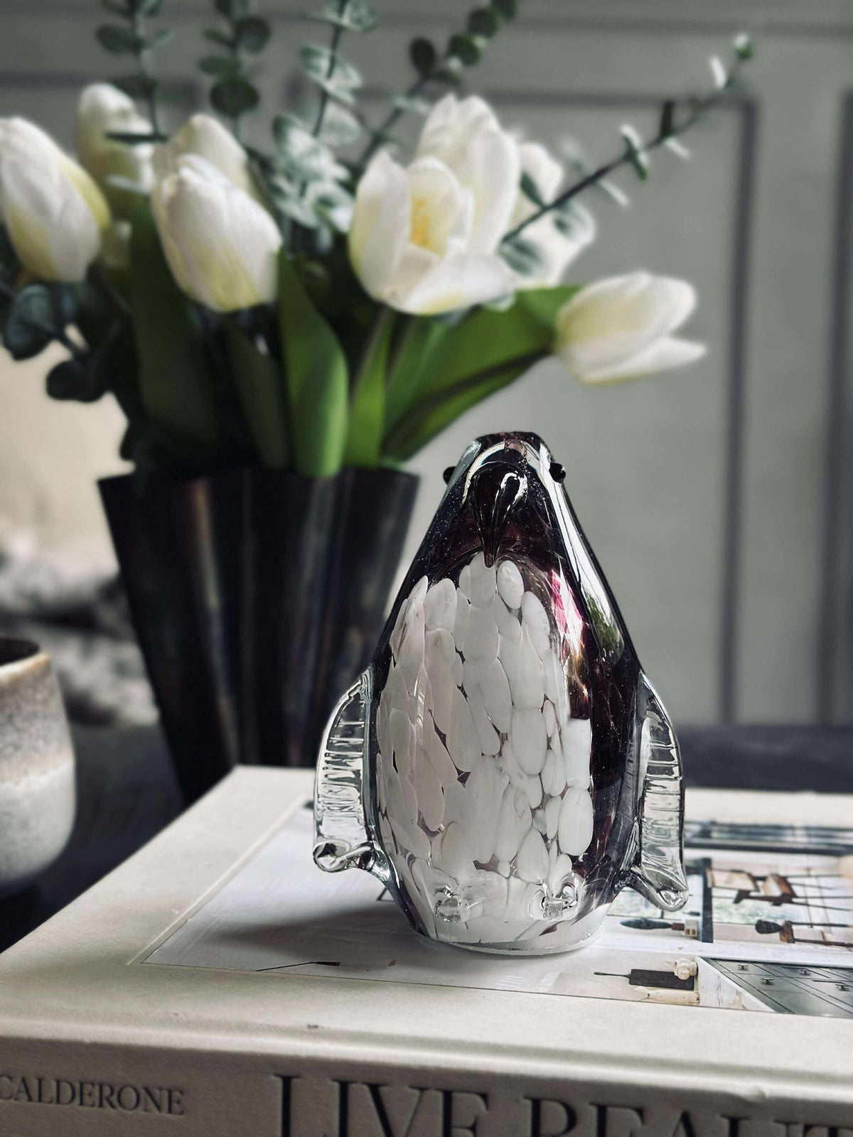 Pinguïn met led licht