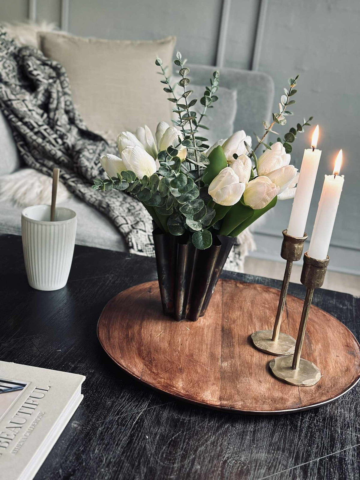 Dienblad voor decoratie - wood