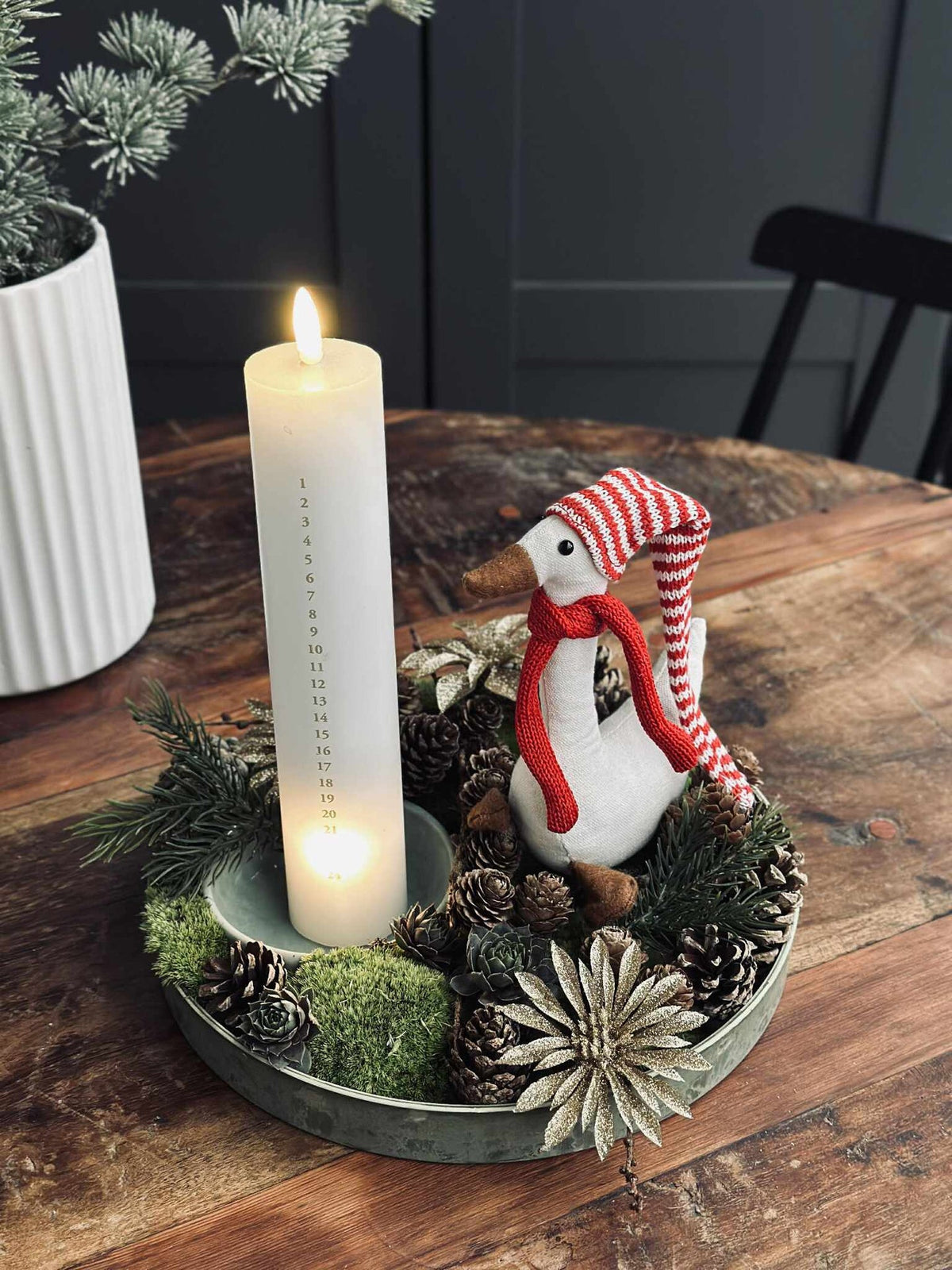LED adventskaars incl. afstandsbediening