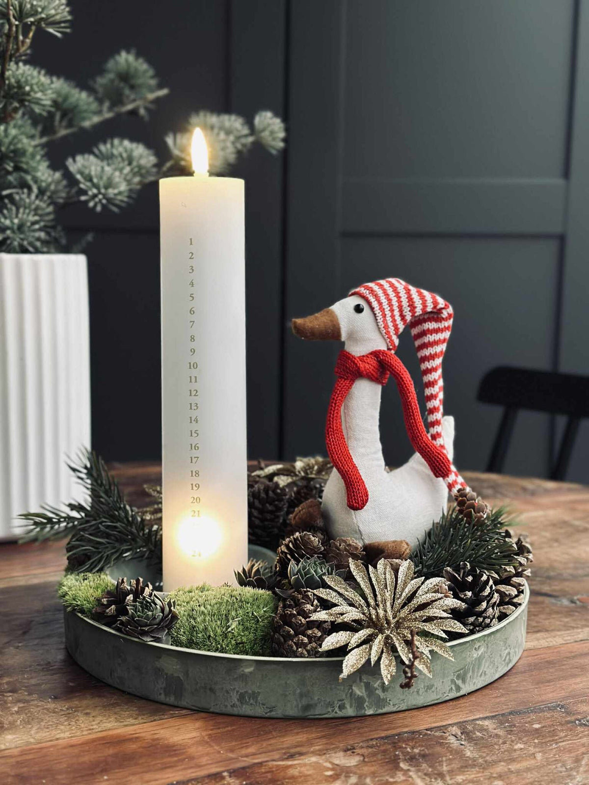 LED adventskaars incl. afstandsbediening