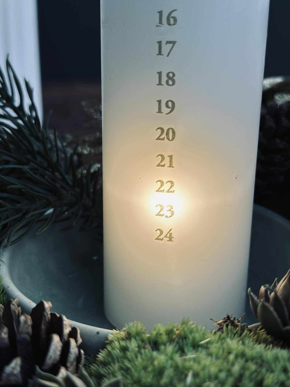 LED adventskaars incl. afstandsbediening