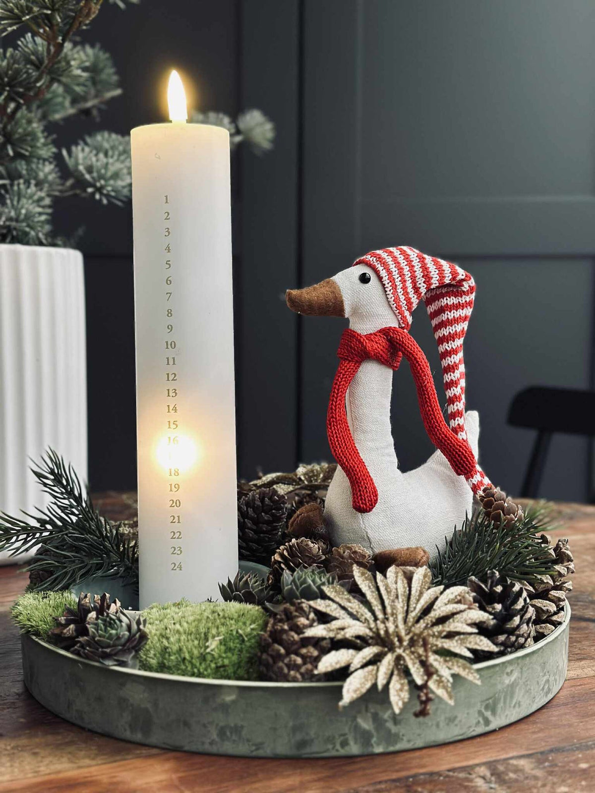 LED adventskaars incl. afstandsbediening