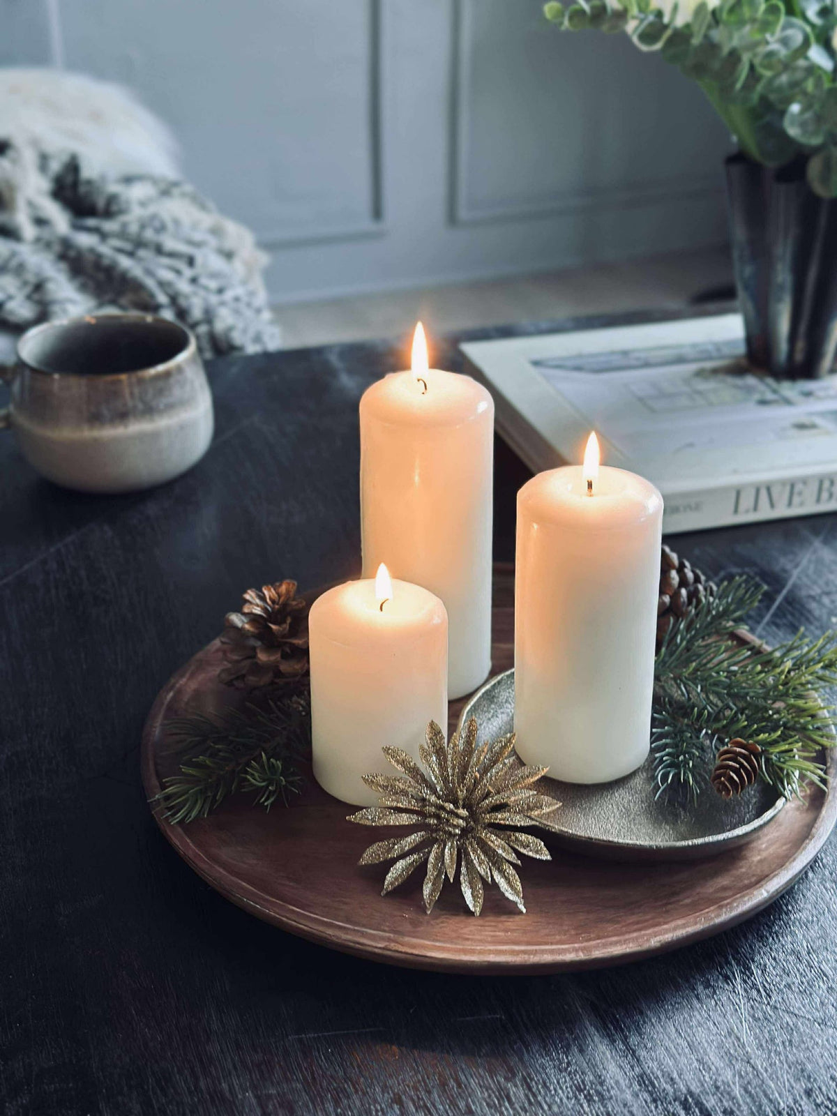 Decoratieschaal - wood