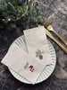 Servetten Kerst - 20 stuks Hart / dennenappel
