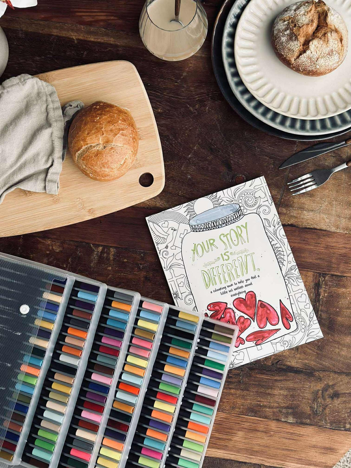 Tekenkleurboek voor volwassenen - Your Story Is Different