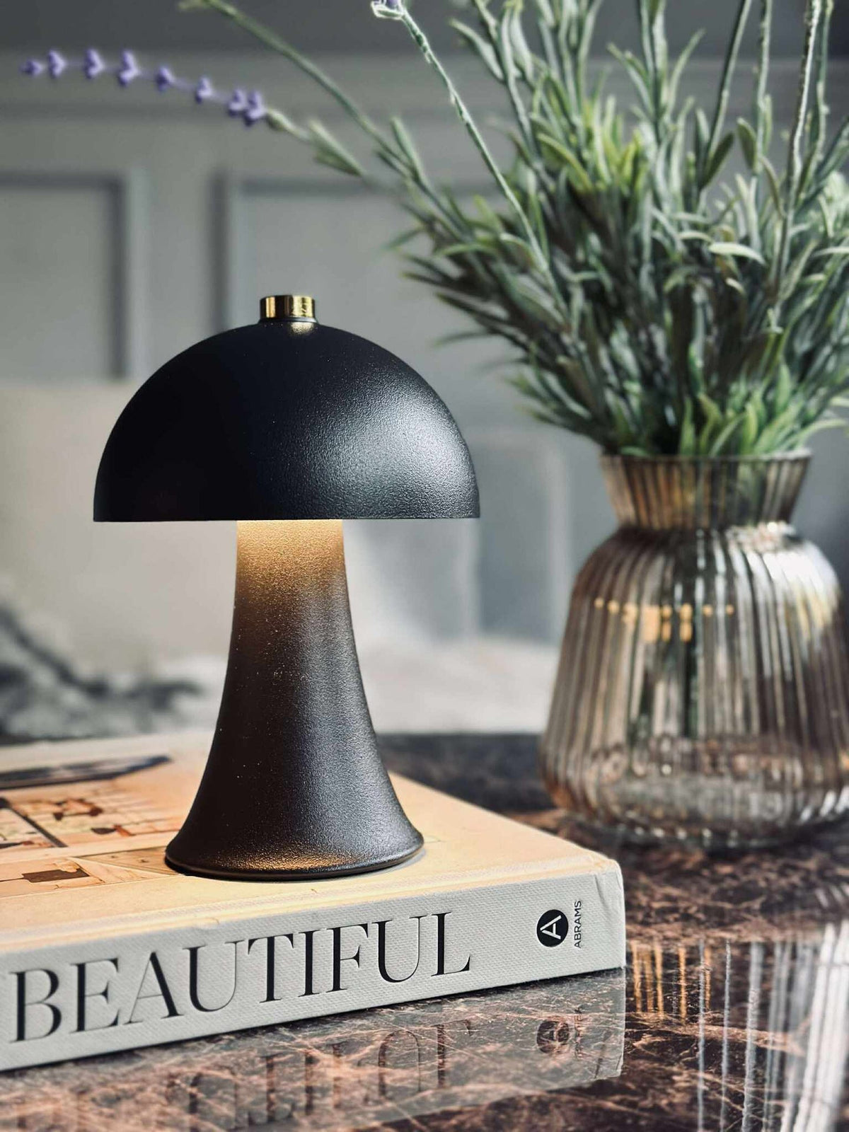Tafellamp Mini Touch - Zwart