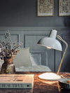 Tafellamp Retro - Wit / goud