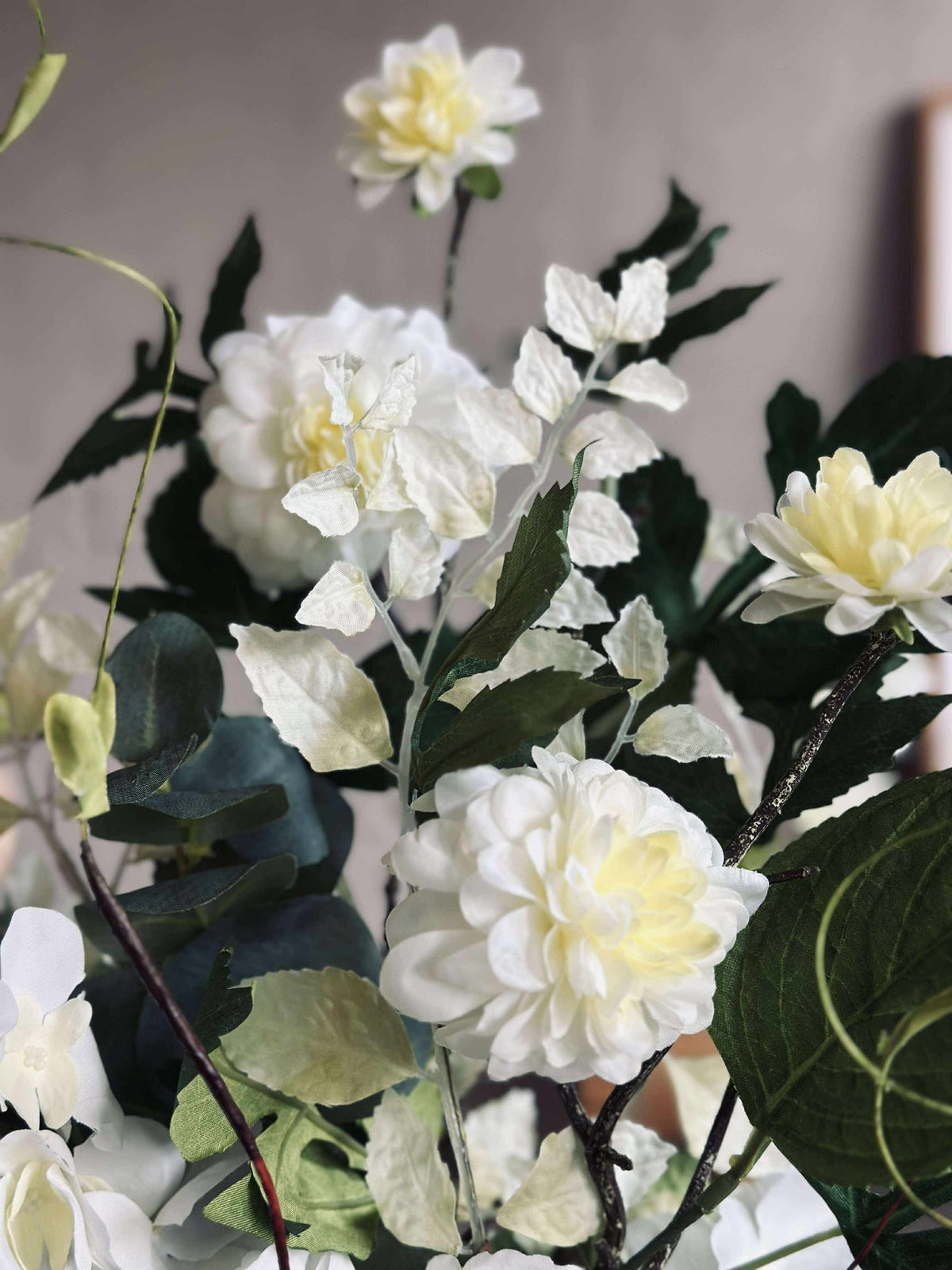 Boeket Hortensia - Wit