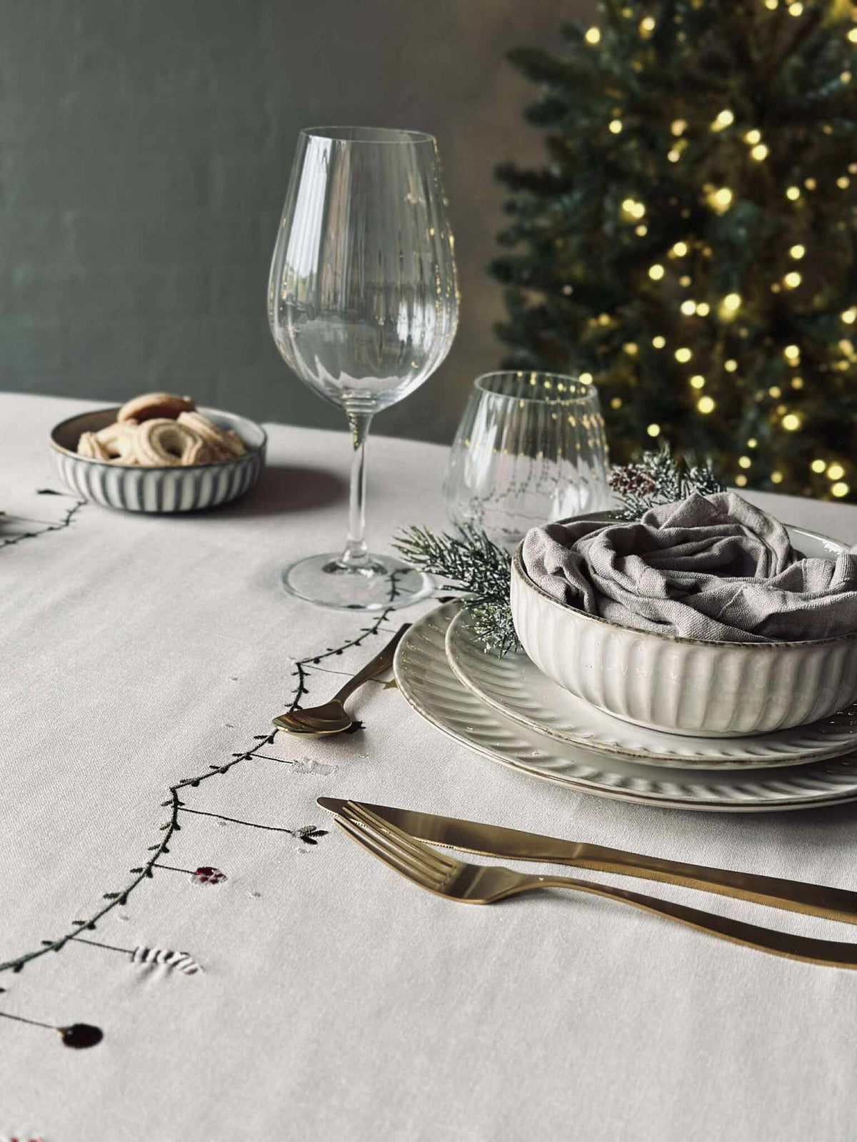 Kersttafelkleed - 140x240 cm
