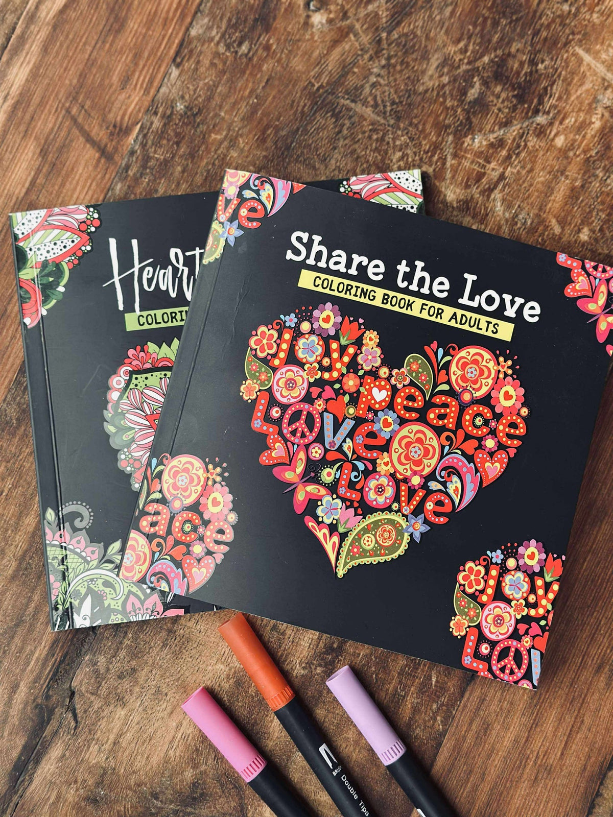 Kleurboek voor volwassenen - Harten Mix