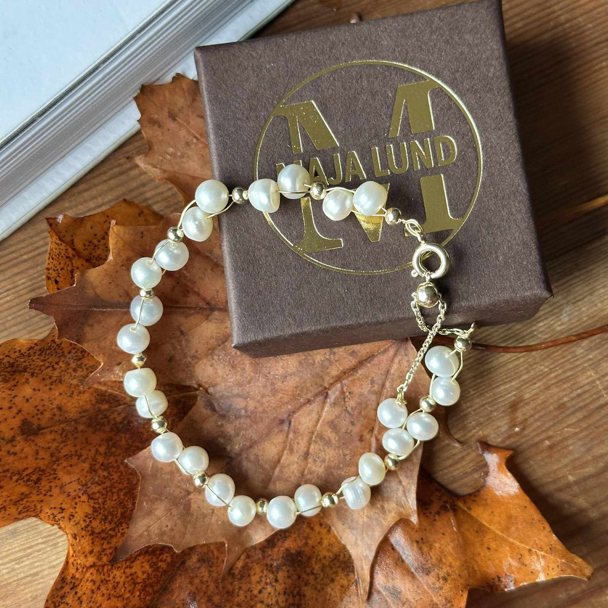 Armband Miko - met echte zoetwaterparels