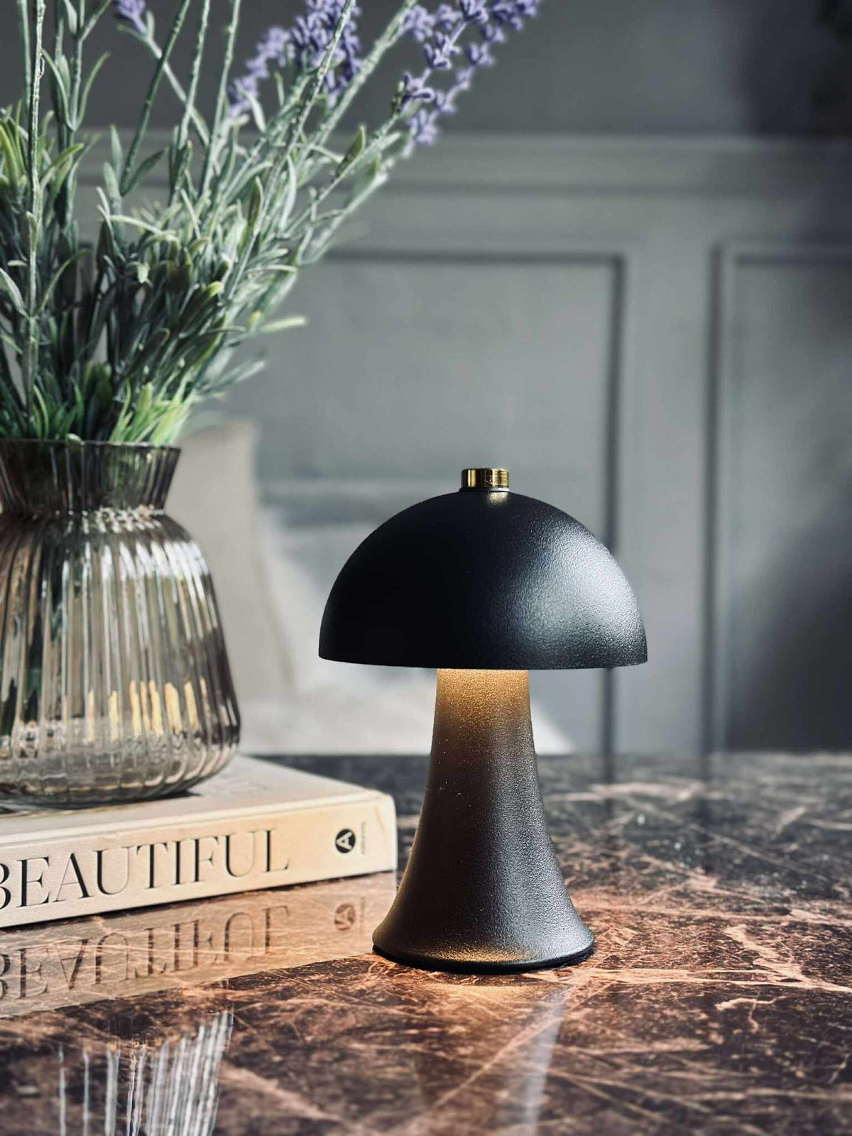 Tafellamp Mini Touch - Zwart
