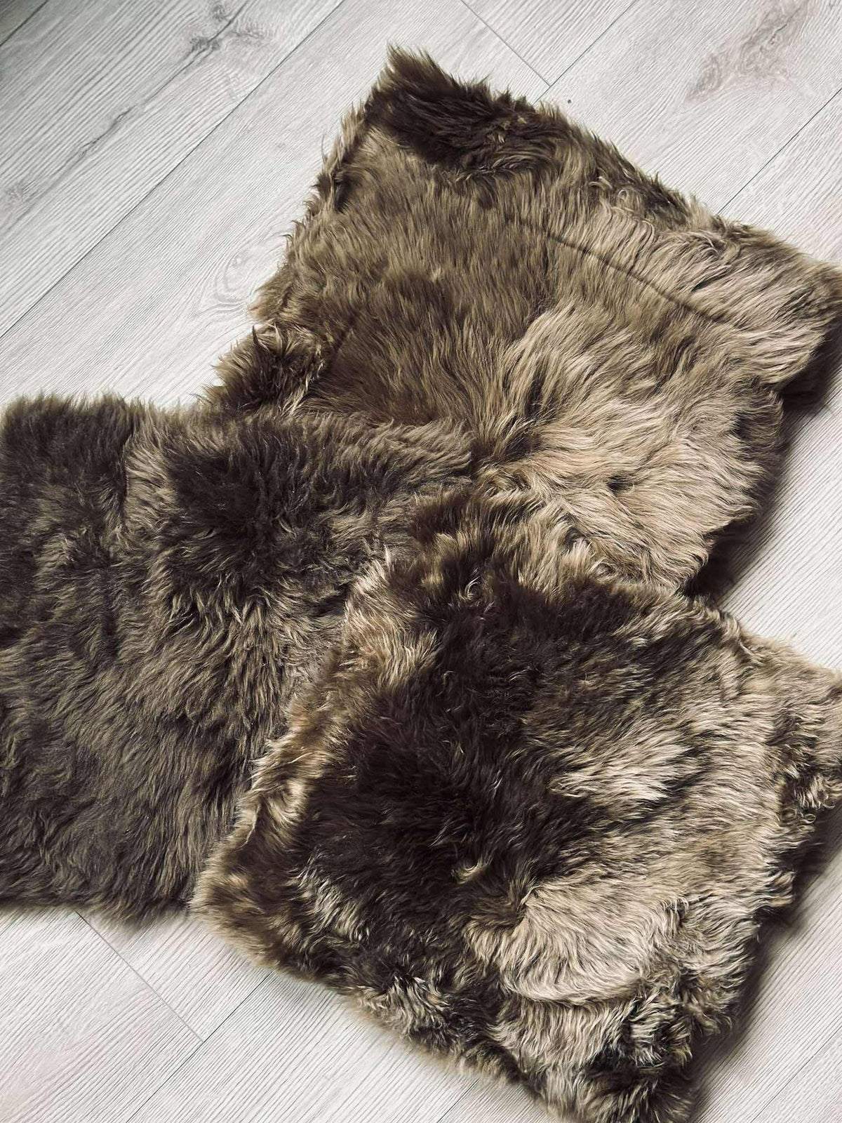 Zitkussen lamsleer - 40x40 Brown